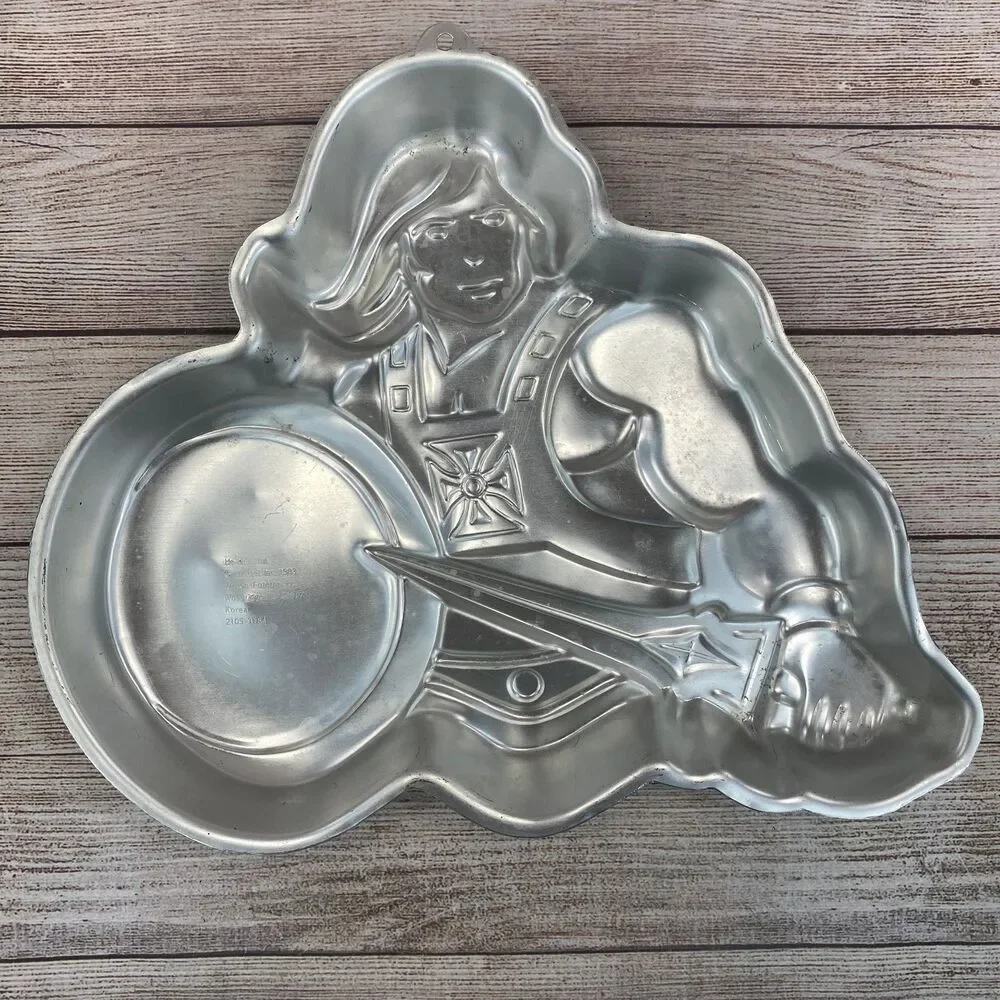Wilton He-Man Cake Pan 2105-3184 Vintage 1983 MOTU Masters Of The Universe